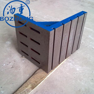 Placa triangular de hierro fundido de 90 grados, placas de flexión con ranura en T, herramientas de medición y medición ampliamente aplicables, herramienta de ángulo - Product Image 2