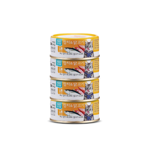 [CATSRANG] Comida Húmeda para Gatos Gomedish 90g Atún Salmón Baja en Grasas Complemento Alimenticio Equilibrado para Exteriores a Base de Carne Frescura Garantizada para Gatos Exigentes - Product Image 4