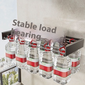 Nhà máy bán treo tường kim loại gấp khăn Tắm Giá khăn giá tiết kiệm không gian cho phòng tắm nhà - Product Image 4