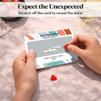 Idées de Soirées Romantiques Personnalisées, Cadeau Romantique pour Couples, Jeu de Cartes à Gratter Amusant, Jeu de Cartes à Gratter Parfait pour les Soirées en Couple, Cartes à Gratter pour Mariage