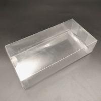 PET jetable de boîte carrée pliante transparente de PVC et matériel de PP pour l'emballage de rouge à lèvres de parfum de crème de maquillage