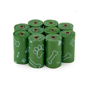 Sacs en rouleaux jetables écologiques en PE pour déjections canines et déchets d'animaux de compagnie, vente en gros - Product Image 1