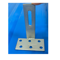 Système de panneaux solaires anodisés TP TP-L hors réseau pour toitures, avec crochets de fixation et supports de montage