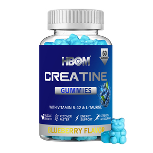 OEM, Creatine Gummies có chứa l-Carnitine, hỗ trợ tăng trưởng cơ bắp, phục hồi sức bền, sức mạnh và tập thể dục - Product Image 1