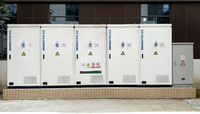 Système de stockage de batterie LFP Boostess 125 kW, connecté au réseau, capacité 261 kWh, solution énergétique industrielle et commerciale, refroidissement liquide, IP54