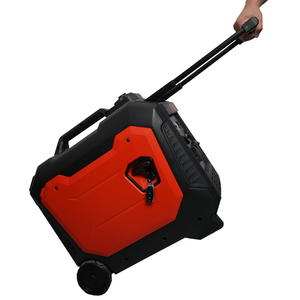 슈퍼 조용한 220v 50hz 5000w 5kw 4000W 4kw 캠핑 용 가솔린 발전기 인버터 발전기 - Product Image 2