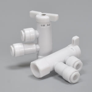 Conector para Purificador de Agua, Válvula de Bola de 1/2 Pulgada con Rosca Interna, Válvula Giratoria para Control de Flujo de Agua en Tanques a Presión - Product Image 2