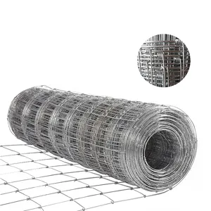 High Tensile Hot-Dipped Galvanized Steel Wire Mesh 1.0/1.2/2m Height & 50m Length for Livestock Farm Cattle Fence for Security