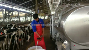 Motor Eléctrico, Dispensador Automático de Leche para Terneros de 500 Litros en Bicicleta, Pequeño <span class=keywords><strong>Taxi</strong></span> Lechero para Granjas Lecheras - Product Image 5