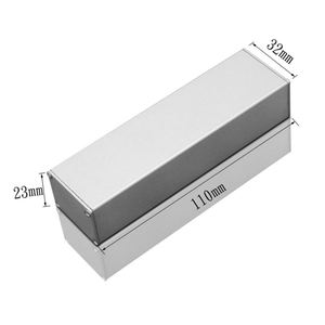 EBM Junction Box Cases Custom Battery Pack Anodized Aluminum Alloy IP54 <b>Sandblasted</b> Electronic Project Instrument Amplifier - Product Image 1