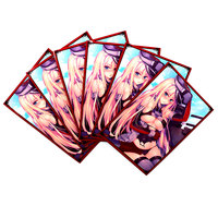 Protège-cartes personnalisés pour cartes d'art, Yugioh, TCG, Holo, Hologramme, Anime, cartes personnalisées, cartes à collectionner, jeux de société