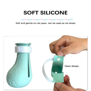Chaussures de protection réglables en silicone pour chat, vente en gros - Product Image 3