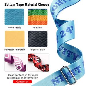 Wholesale Polyester Webbing Adjustable Crossbody <b>Gold</b> Accessoires Chain Purse Handbag Customised Bag Straps - Product Image 2