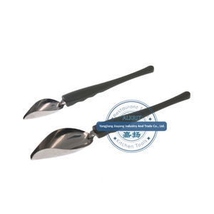 Cuchara de Acero Inoxidable para Salsa, Cuchara de Dibujo con Caño Vertedor para Salsas y Salsas, 2 Unidades, 2 Unidades - Product Image 3