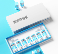 Hochwertige Großhandels-Etiketten für Tabletten-Peptide 3ml 10ml Fläschchen und Verpackungsbox-Etiketten für Kosmetik 3ml Peptide-Box-Etiketten
