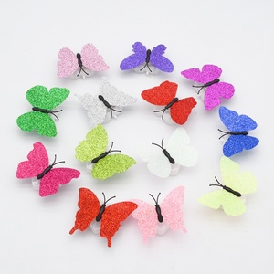 Decoración Moderna para Pared, Adhesivos LED 3D con Forma de Mariposa, Iluminación Decorativa para Navidad, Fiestas, Hogar, Dormitorio, Luz Nocturna - Product Image 5