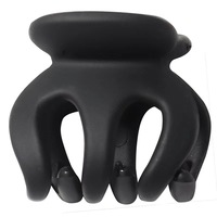 Pince à cheveux pour enfants 2024 nouveau Style haute queue de cheval fixateur épingle à cheveux citrouille pince 5cm en plastique petit accessoire de cheveux
