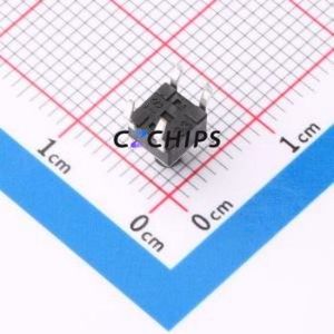 ZX-QC4545-6.0CJ Tactile Switch DIP Switch Single Pole Single Throw Round Button 2.6N Through Hole - Product Image 2