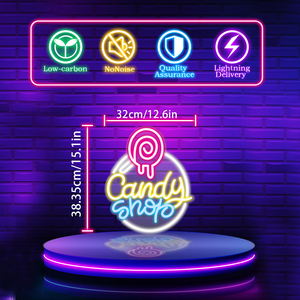 Custom LED Neon Sign, Personalized <b>Logo</b> <b>Wall</b> Decor, Ideal for Home, Office, Shop, Wedding & Birthday Parties, 12V DC Outdoor Av - Product Image 5