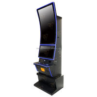 Unit Game Arcade Berkualitas Tinggi untuk Pasar Georgia AS, Kabinet Vertikal Hi-Riser 43"+23.8", Mesin Game Berbasis Keterampilan
