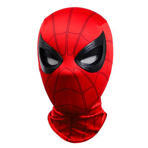 หน้ากากสไปเดอร์แมน หมวกคอสเพลย์ไฟฟ้า ควบคุมการเคลื่อนไหวของหัว ตา และขากรรไกร พร้อมไฟกระพริบ ของเล่นคริสต์มาส - Product Image 1