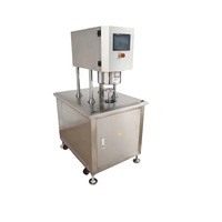Emballage sous vide pour aliments et boissons Scellant sous vide Boîtes en fer blanc Machine de mise en conserve sous vide