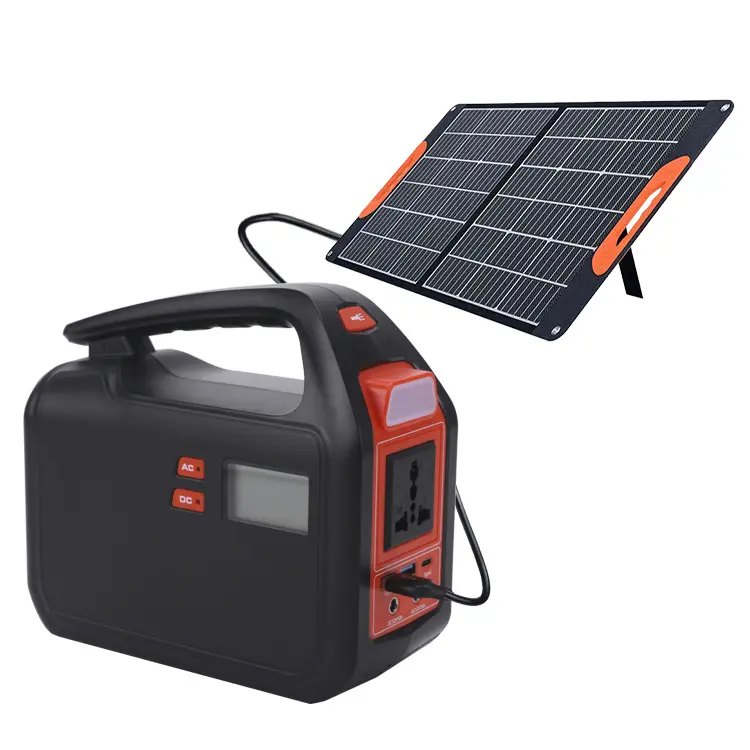 110V 220V 300W 600W 1200W Outdoor Camping LED USB Solar Supply Lithium Battery Bank Charger Portable Power Station