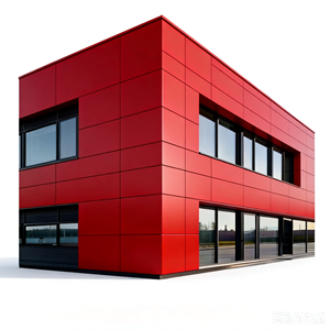 Échantillon gratuit de panneau composite en aluminium ignifuge de 6 mm pour revêtement extérieur, panneau composite en aluminium pour projet de construction - Product Image 1