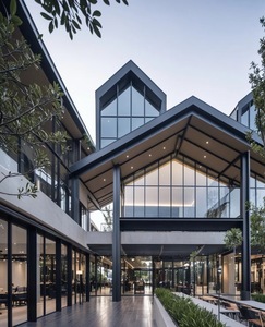 Khách sạn sang trọng hiện đại Kết Cấu Thép văn phòng & Trung tâm Mua Sắm Thiết kế phức tạp thương mại nhiều tầng cho doanh nghiệp & giải trí - Product Image 5