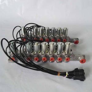 PC300-7 PC360-7 PC300-8อะไหล่รถขุด207-60-71320กลุ่มโซลินอยด์วาล์ว207-60-71311 207-60-71320 - Product Image 4