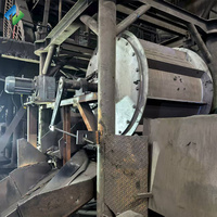 Séparateur magnétique à tambour permanent CTZS pour la récupération des scories d'acier et des métaux ferreux dans les lignes de tri des métaux usagés et des déchets