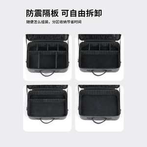 Bolsa <span class=keywords><strong>de</strong></span> <span class=keywords><strong>Maquillaje</strong></span> Obox para Artistas del Tatuaje, Toalla, Gran Capacidad, Impermeable, Modelo W01, Cierre <span class=keywords><strong>de</strong></span> Cremallera, Diseño Moderno con Compartimentos, Almacenamiento Portátil <span class=keywords><strong>de</strong></span> Belleza - Product Image 4