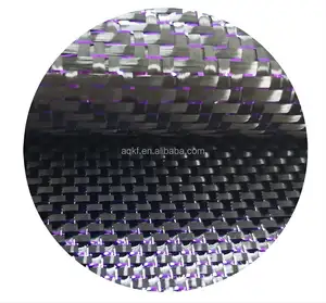 3K240G Purple Silver Plain DIY Automotive Interior Carbon Fiber Fabric