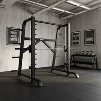 Machine Smith multifonctionnelle avec crossover par câble et Power Cage, équipement de gym complet tout-en-un pour la maison et le commerce