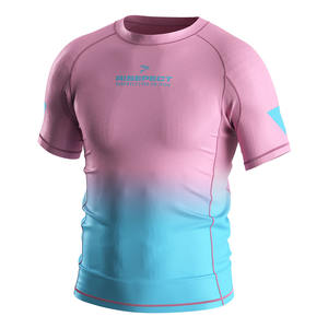 Cervi modello rosa Rash <span class=keywords><strong>Guard</strong></span>-camicia di compressione Premium per BJJ MMA grapping Muay Thai & Fitness - Product Image 3