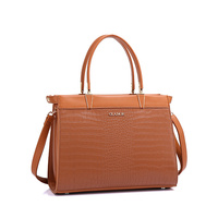 Sac fourre-tout de luxe en cuir PU façon alligator, personnalisé, haute qualité, pour femmes, vente en gros - Collection 2025