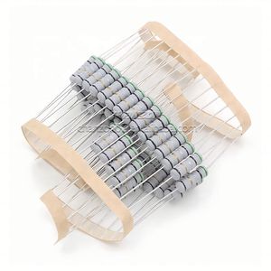 Hochwertige 1W 2W 5W Sicherung Draht gewickelter Widerstand Farbcodes 0.1 47 1 4.7 5.1 10 100 47 70 1K <span class=keywords><strong>Ohm</strong></span> Sicherungs draht Wund widerstand - Product Image 1