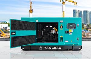 Grands groupes électrogènes diesel industriels Yangbao 380V Volvo Power 1500rpm Low ATS 50/60Hz Alimentation de secours avec moteur silencieux - Product Image 2