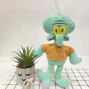 Peluche <span class=keywords><strong>Bob</strong></span> l'éponge 10-25 cm, jouet anime, personnage Pie Big Star Crab Boss, porte-clés dessin animé, poupée attrape-clés, best-seller - Product Image 5
