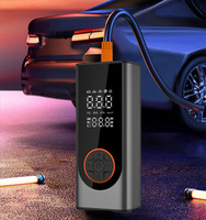 Bomba de inflado de cilindro grande de 22mm, 6000mAh, 35L/min, bomba de neumático de coche con Cable inalámbrico/con cable
