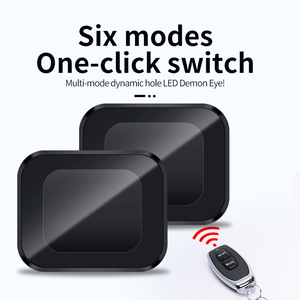 LKT Cross-Border Multi-Mode LED Demon Eye Espejo retrovisor Modificación Vehículos eléctricos Sistema de luz Sistema de iluminación de motocicleta - Product Image 4