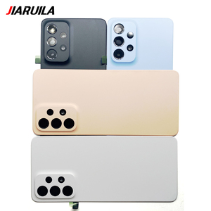 Cache arrière en verre pour téléphone portable <span class=keywords><strong>Samsung</strong></span> A16 A33 <span class=keywords><strong>A53</strong></span> A73 5G avec porte-batterie et lentille de caméra de remplacement - Product Image 4