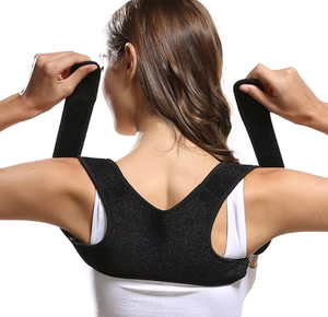 Neues Design Neopren Black Posture Corrector Rückens tütz gürtel mit Schutz für Studenten und Erwachsene - Product Image 4