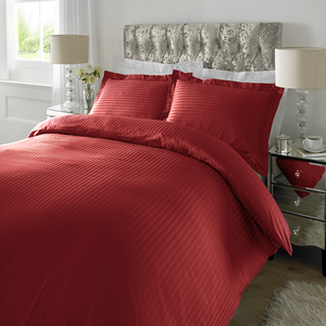 Ensemble de draps en satin 100% coton de qualité supérieure 300TC, ensemble de literie luxueux et doux avec taies d'oreiller, qualité hôtelière, résistant aux plis - Product Image 3