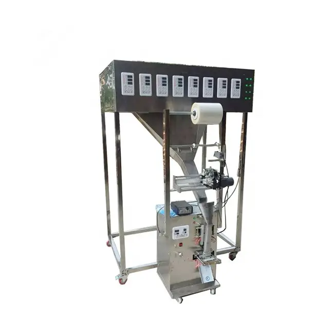 Automatic Multi Head Weigher Weighing Filling Packing Machine For Snack Dry Pet Food