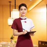 Nouvelles tenues de serveuse pour restaurant de style chinois-américain
