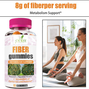 Gomitas de Fibra Soluble de Marca Propia con Vitamina <span class=keywords><strong>E</strong></span>, Inulina y Ácido Pantoténico, Suplemento Dietético para Apoyar la Salud Digestiva - Product Image 5