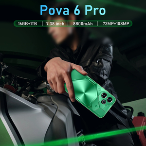 POVA6 Pro Max 5G <span class=keywords><strong>Smartphone</strong></span> <span class=keywords><strong>con</strong></span> MTK originale 65W ricarica rapida Dual SIM Android 14 QWERTY <span class=keywords><strong>tastiera</strong></span> Smart - Product Image 6