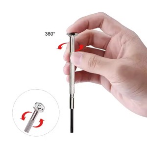 Ensemble d'outils de précision 11 pièces pour la maison : tournevis et clés, en acier, manuel, emballage OEM en seau - Product Image 5
