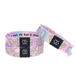 TIKE sublimação impresso pulseira elástica logotipo personalizado tecido elástico pulseira pulseira elástica - Product Image 3